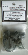 Stumps bag Assortment #4 cast resin All Scales see chart