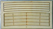 Atlas O 3-rail 81" Railroad Crossing for curved sectional track