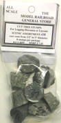Stumps bag assortment # 10, cast resin All scales see chart