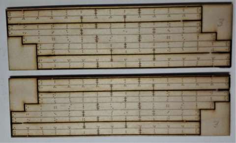 This is a skewed to the left, by 45 degrees, grade crossing for specifically Atlas two rail O scale track.  Because it is standard gauge it should be fine with any two rail track built (manufactured) for standard gauge operation.  Be sure to measure your rail height (tie to rail top) as this crossing is designed to install with rail height starting at 0.148 inches in height with shims to raise for higher rail.
NOTE: Please specify right or left direction in your order.