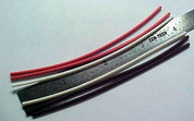 Heat Shrink Mini Tube 1/8 in dia. 2 each, 3 colors (Red/Black/White) 
Shrink Ratio 2:1
