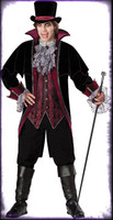 Adult Deluxe Quality Gothic Vampire of Versailles Dracula Halloween Costume