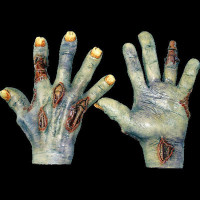 Gory Undead Zombie Corpse Monster Hands Halloween Costume Hands Accessories