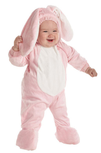 18-24 Months Pink Toddler Plush Furry Easter Bunny Rabbit Costume ...