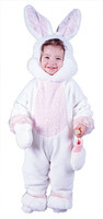 12-24 Months Toddler Plush Furry Easter Bunny Rabbit Costume JumpSuite