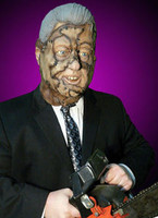 President Bill Clinton Monster Halloween Costume Mask