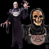 Huge Extreme Adult Grand Reaper Halloween Mask Creature Reacher Costume