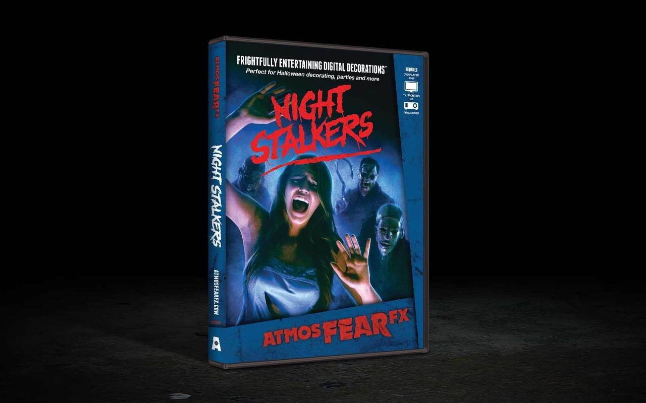 Night Stalkers Fx Effects Haunted Projection Tv Dvd Halloween Decor The Holiday Store