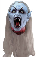 Life Size Gothic Severed Vampire Head Halloween Prop