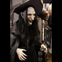 Life Size Forest Wicked Witch Legend Halloween Prop