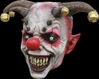 Jingle Jangle Clown Creepy Circus Evil Freak Halloween Costume Mask