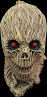 Shrunken Evil Red Eyes Scarecrow Halloween Costume Mask