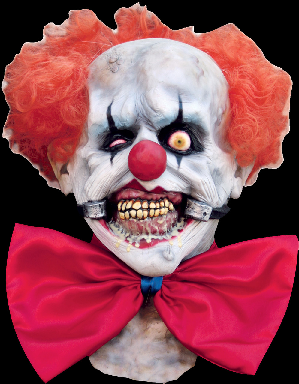 Smiley the Clown Evil Sinister Grinning Halloween Costume Mask