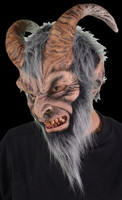 Krampus Demon folklore of Alpine Anti Santa Christmas Halloween Costume Mask