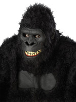 Ani-Motion Goin Ape Gorilla Moving Halloween Costume Mask