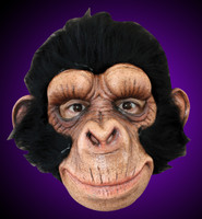 Chimp George Monkey Chimpanzee Ape Friendly Halloween Costume Mask
