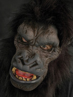 Realistic Go-Rilla Ape Gorilla Monkey Halloween Costume Mask