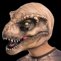 Kids T Rex 3/4 Child's Jurassic World Dinosaur Halloween Costume Mask