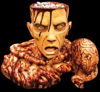 Brain Candy Bowl Halloween Party Horror Gore Prop Decoration