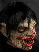 Yummy Creepy Gothic Troll like Clown Evil Undertaker Halloween Costume Mask