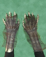 Survivor Skeleton Reaper Gloves Monster Arms Hands Halloween Costume Accessories
