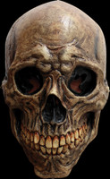 Ancient Decayed Bone Skull Detailed Halloween Costume Mask