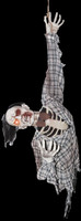 Life Size Animated Hanging Ghoul Zombie Corpse Torso Halloween Prop Decoration
