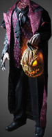 Life Size Headless Horseman holding Jack O Lantern Halloween Prop Decor