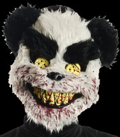 Scary Bunny Mask Gruesome Rabid Halloween Costume Vacuum Formed Bloody Teeth 