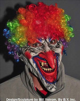 Dastardly Evil Dimented Circus Clown Seial Killer Halloween Costume Mask