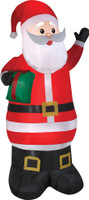 78" tall Lighted Santa Claus w/ Present air blown airblown Inflatable Christmas Yard Decor Decoration