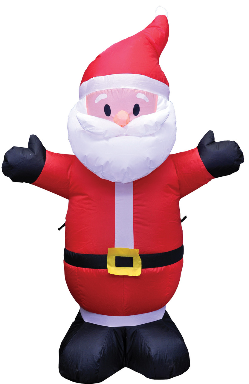 4 ft Lighted Santa Claus air blown airblown Inflatable Christmas Yard