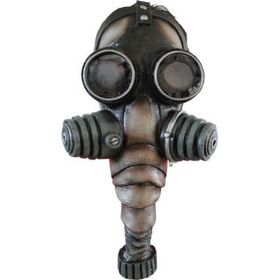 Relatieve grootte Informeer breedtegraad Alien Creepy Hazmat Chemical Black Gas Mask Bio Hazard Halloween Costume  Mask - The Holiday Store