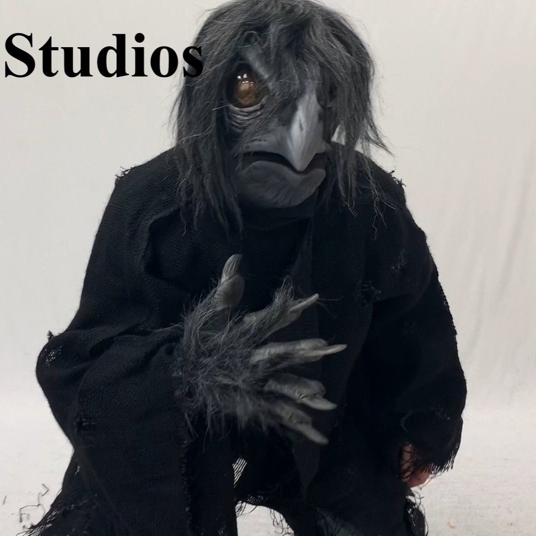 Ravenous Raven Bird Crow Black Bird Realistic Halloween Costume Kit - The  Holiday Store
