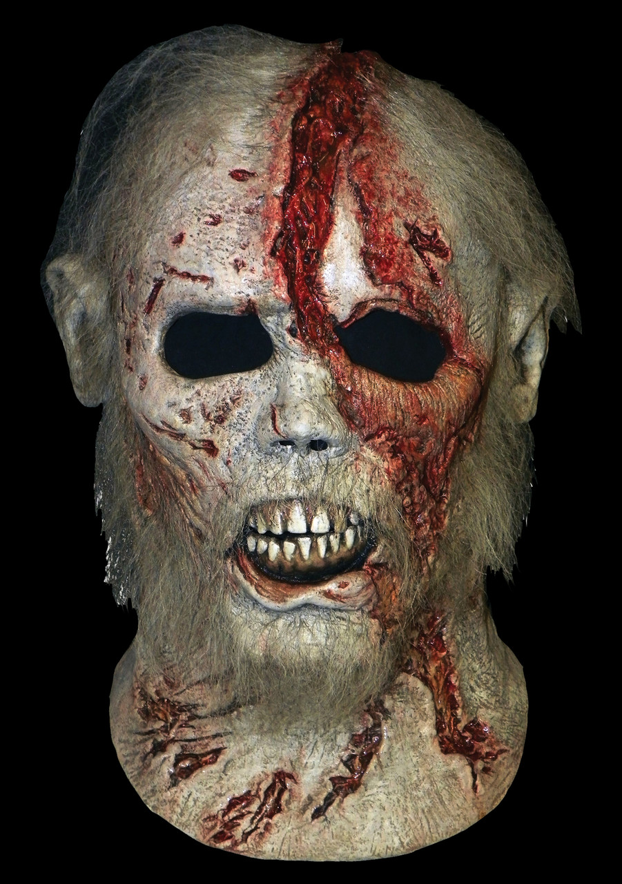 Beard Walking Dead Zombie Corpse Walker Halloween Costume Mask - The  Holiday Store