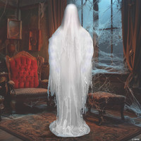 Life Size 6 ft. Animated Rising Wraith Spirit Haunted Ghost Halloween Prop lifesize Decoration