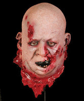 Very Realistic Life Size Fat Large Severed Gory Head Halloween Prop Decoration