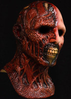 Darkman Mask Burnt Man Latex Fancy Dress Halloween Horror Zombie Bloody Blood