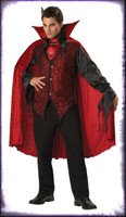 Adult XL Gothic Sinister Devil 2B Red Demon Halloween Costume