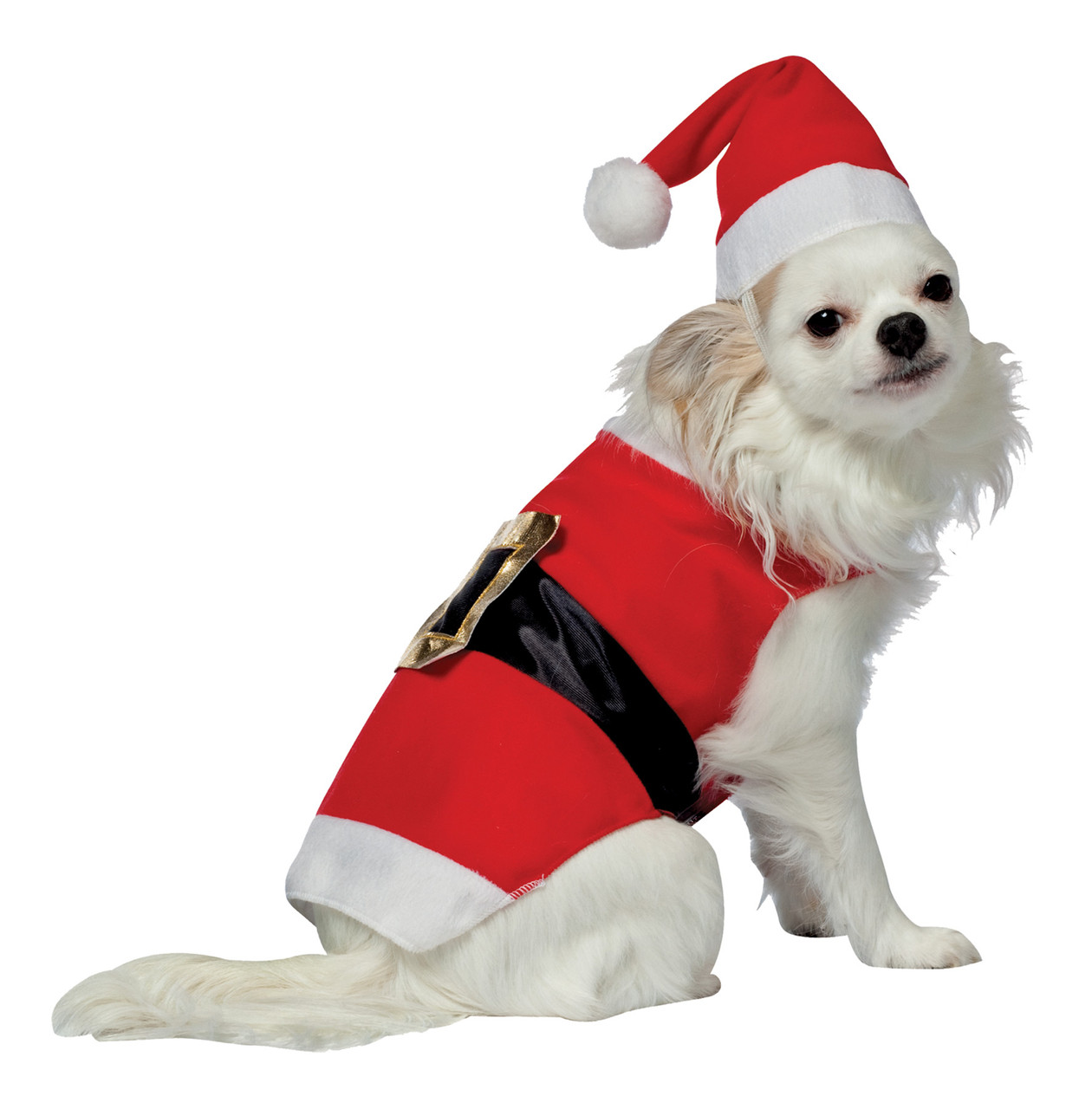 Pet Santa Claus Saint Nick Dog Christmas Costume Suit The Holiday Store