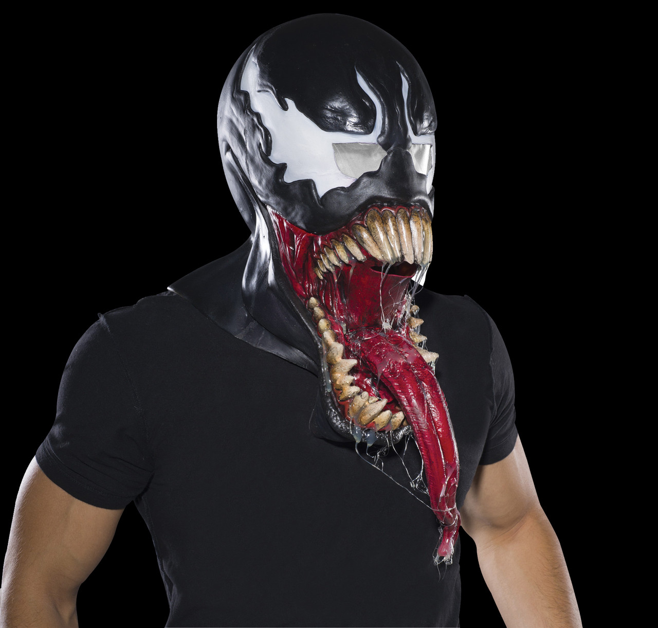 Marvel Comic Spiderman 3 Black Creature Costume Mask