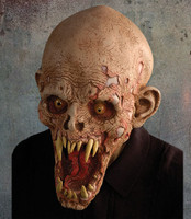 Schell Shocked Rotting Flesh Pointed Teeth Corpse Creature Halloween Costume Mask