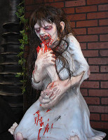 Life Size Possessed Little Girl Dead Debbie Halloween Prop Distortions Unlimited