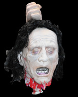 Life Size Fresh Beheaded Severed Head Puppet Halloween Prop Illusion