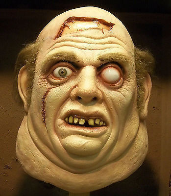 Dr. Deadly Fat Zombie Frankenstein Halloween Mask - The Holiday Store
