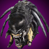 Deluxe Predator Alien Hybrid Halloween Mask Costume