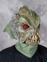Deep Sea Creature Swamp Reptile Black Lagoon Moving Mouth Halloween Costume Mask