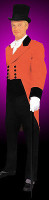 Circus Ring Master Coat & Vest Halloween Costume