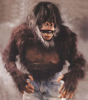 Chimp Monkey Ape Plush Chest Halloween Costume Torso