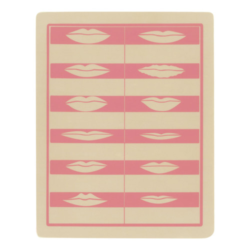 Pink lip practice pad